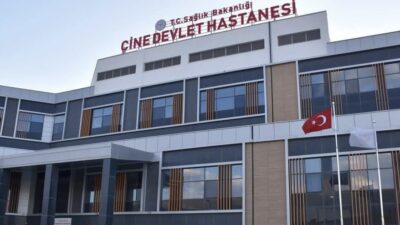 Çine Devlet Hastanesi’nde yeni hekim ataması yapılırken, MR (EMAR) cihazı