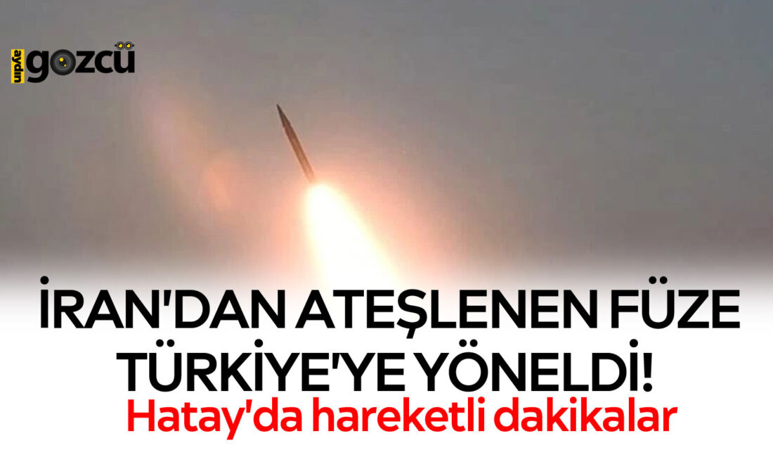 Milli Savunma Bakanlığı (MSB) tarafından yapılan açıklamada, İran’dan ateşlenip Türk