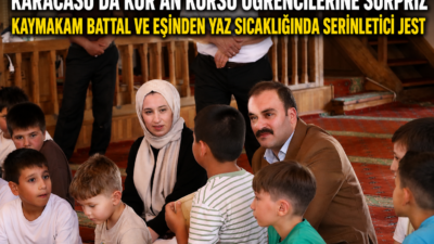 Aydın’ın Karacasu ilçesinde Kaymakam İsmail Battal ve eşi Ebru Battal,