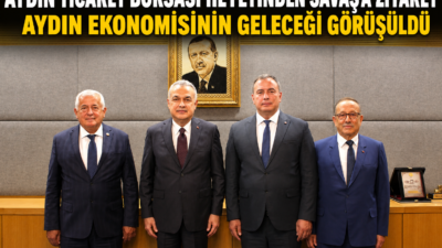 Aydın Ticaret Borsası yönetimi, Türkiye Büyük Millet Meclisi’nde AK Parti